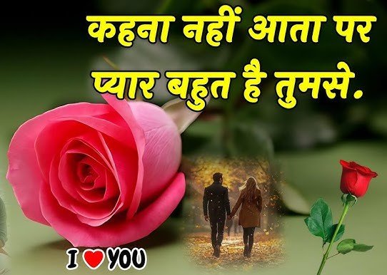 Best I Love You Shayari in Hindi